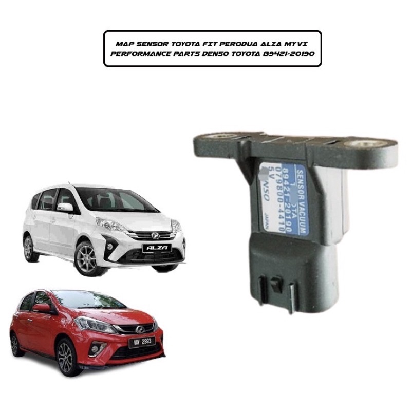 Toyota Avanza Hilux Perodua Kembara Kenari Kelisa Myvi Alza Map Sensor