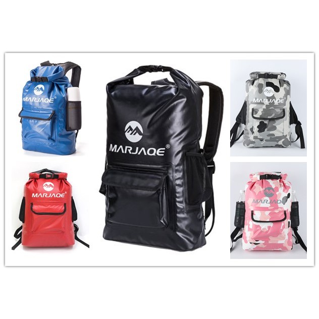 New 500D PVC Waterproof Backpack Outdoors 2 Shoulders 20L Sac Drifting ...