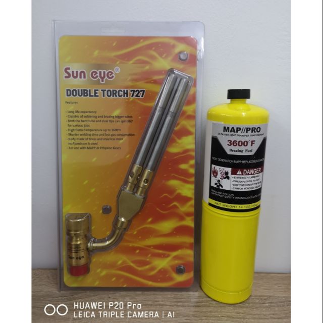 Double torch + Mapp gas | Shopee Malaysia
