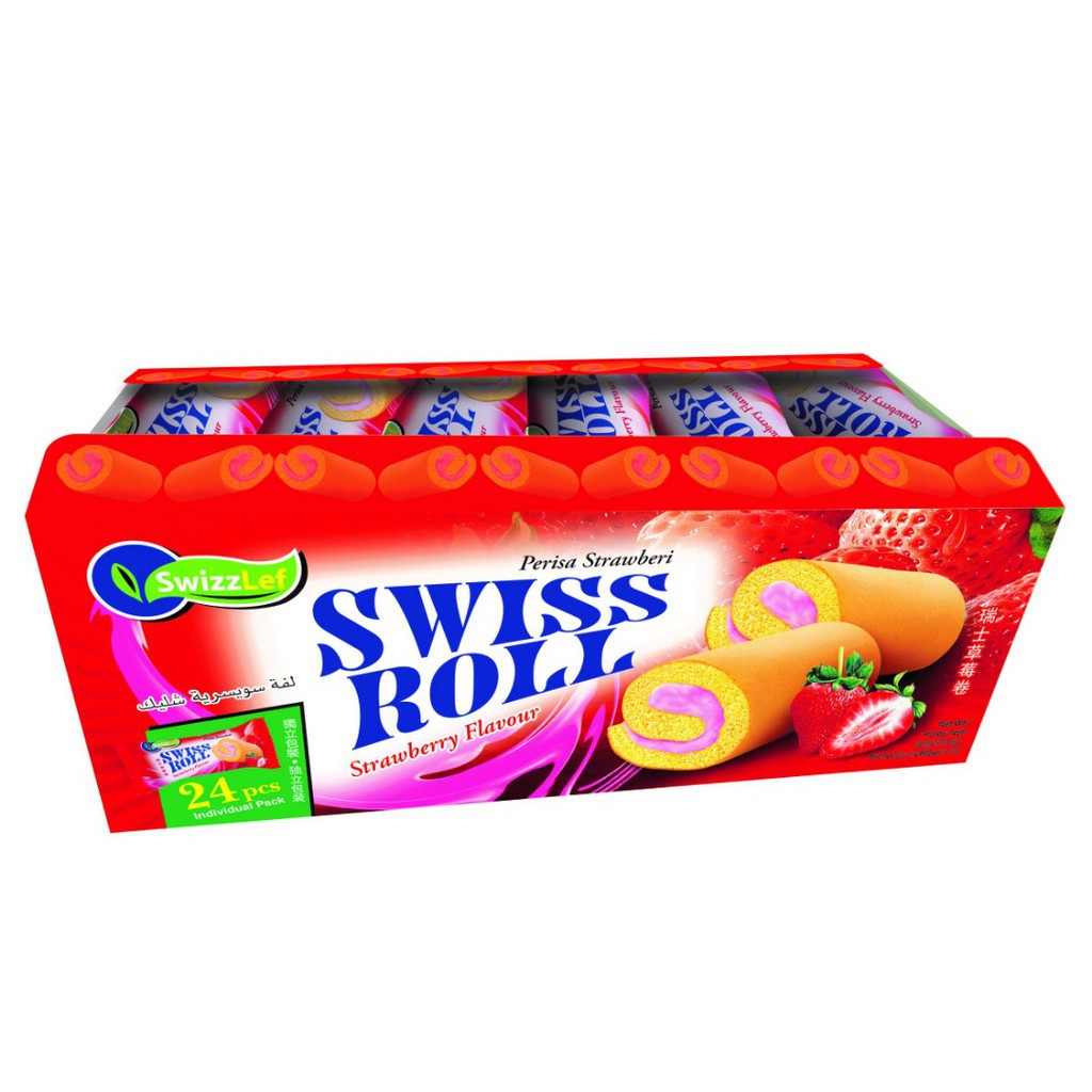 SWIZZLEF SWISS ROLL Flavour [24pcs x 20G] | Shopee Malaysia