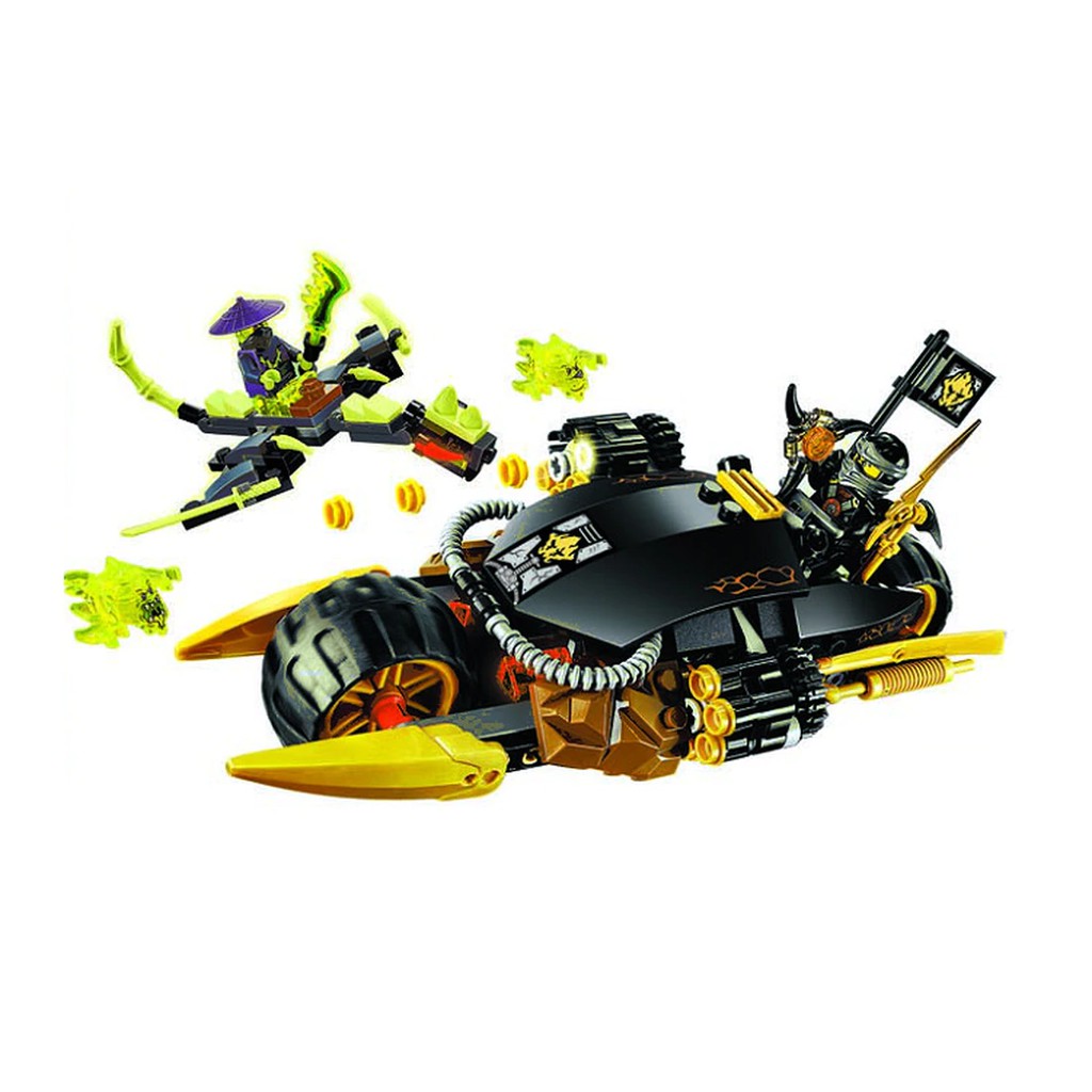 10394 Building Blocks Action Toys Ninjago Blaster Bike Building