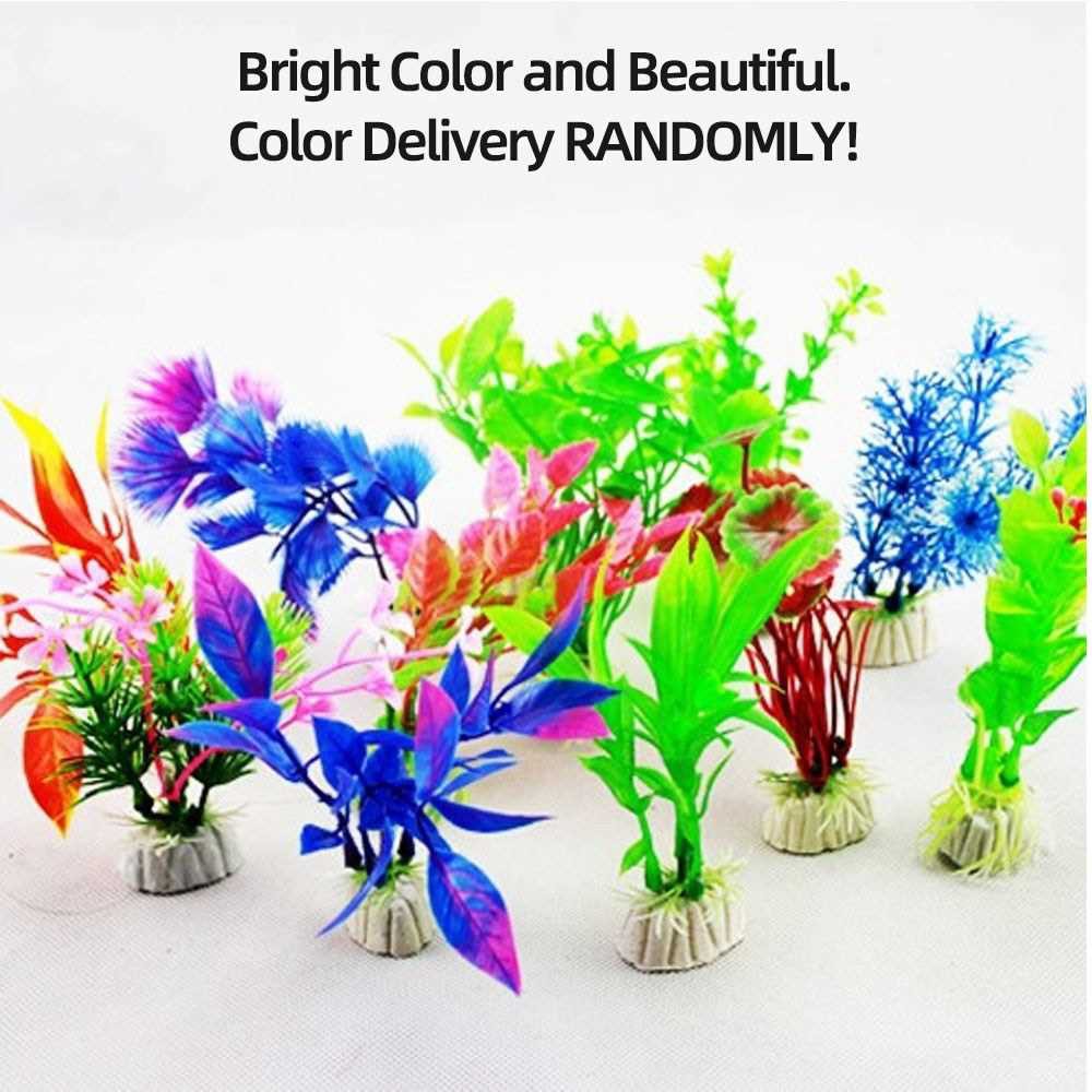 Soft Plastic Decorations For Aquarium Plants photo