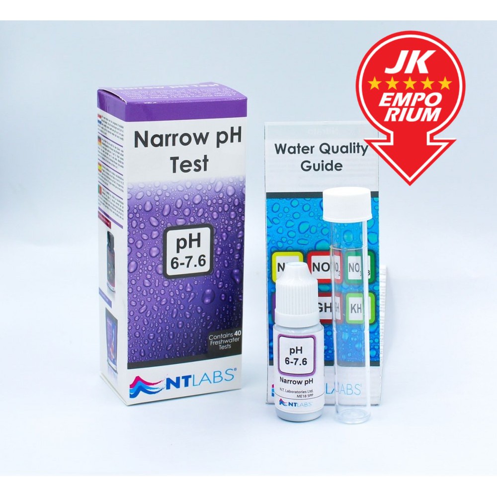 NTLabs Aquarium Water Test Kit Ammonia NH3 Nitrite NO2 Nitrate NO3
