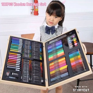 228Pcs Kids Drawing Set Suitcase Drawing kit Children Art Set