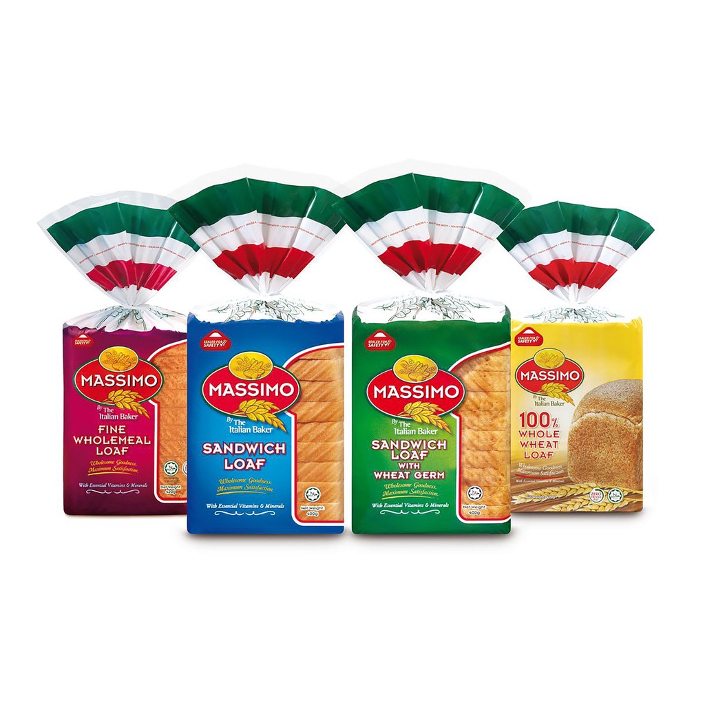 massimo roti putih bread 420g Shopee Malaysia