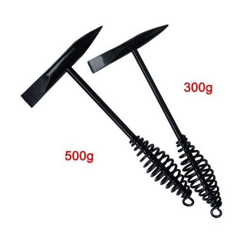 Slag Chipping Hammer Welding Hammer with Spring Handle 300g
