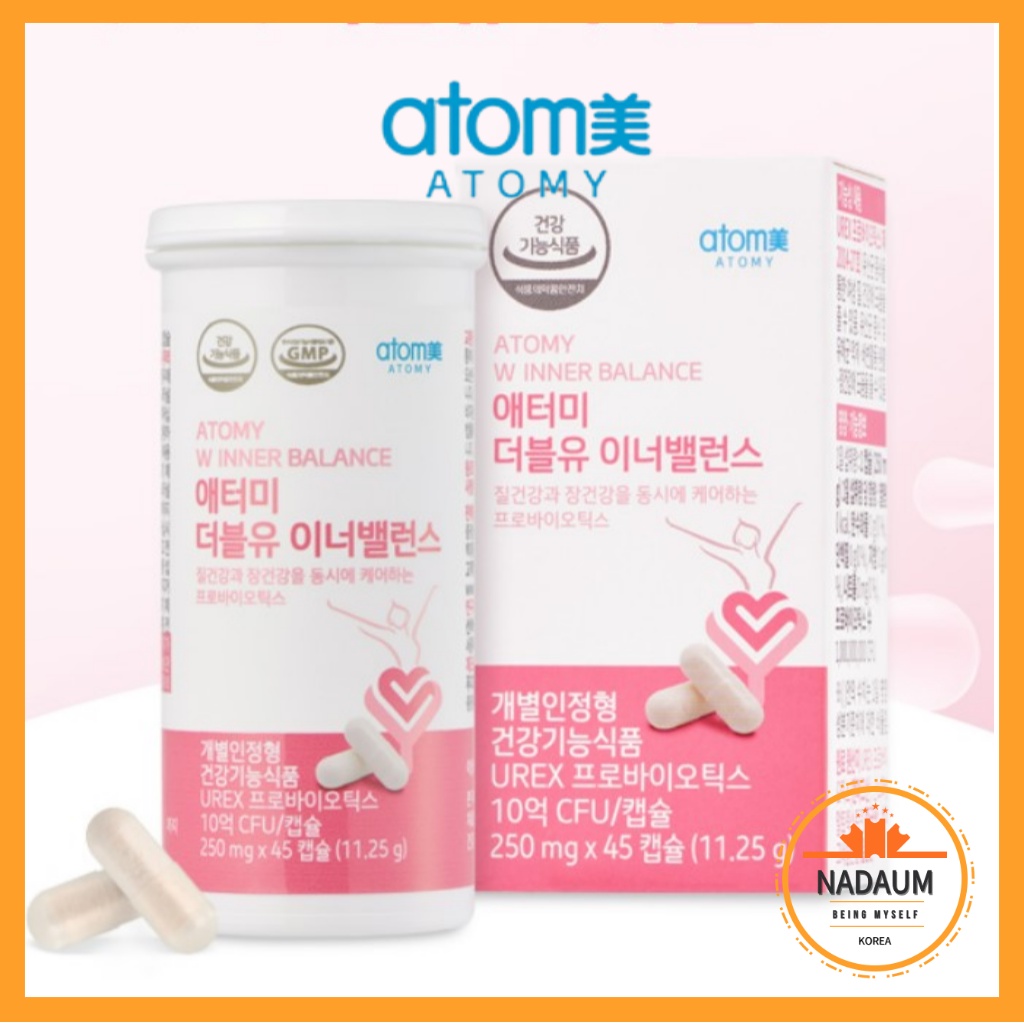 [Atomy] Womens Probiotics 250 mg × 45 Capsule Shopee Malaysia