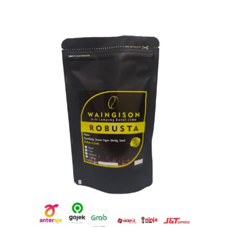 Original ROBUSTA Powder Coffee ORIGINAL From West LAMPUNG LIWA. 250gr ...