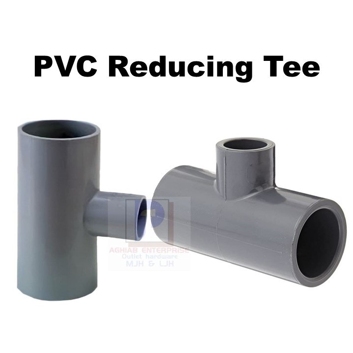 PVC REDUCER TEE / REDUCING TEE/ R.TEE (15MM-50MM) | Shopee Malaysia