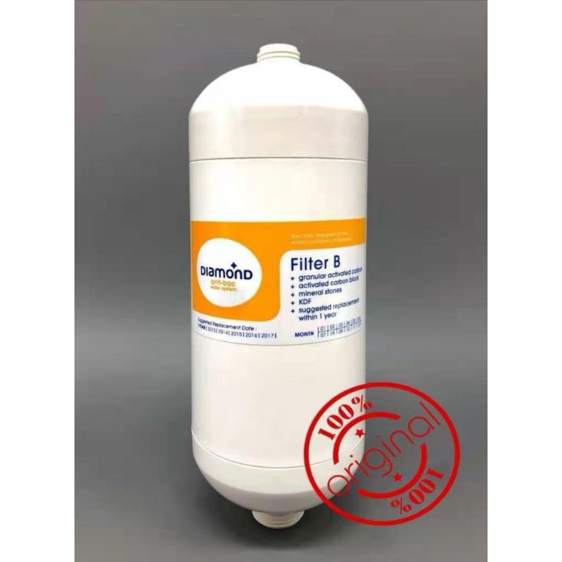 Diamond Water Filter - Antibac Original Filter ABC - Ready Stock