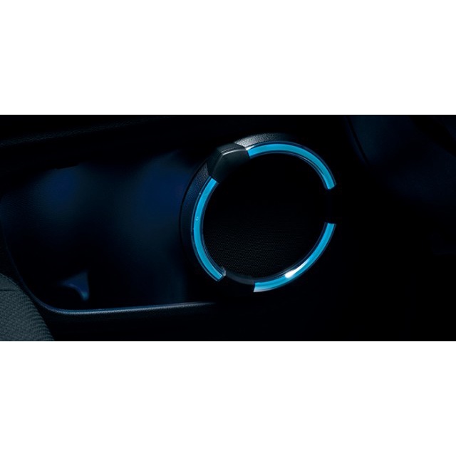 Honda Access LED Speaker Ring & Door Pocket Illumination Blue Vezel HRV ...