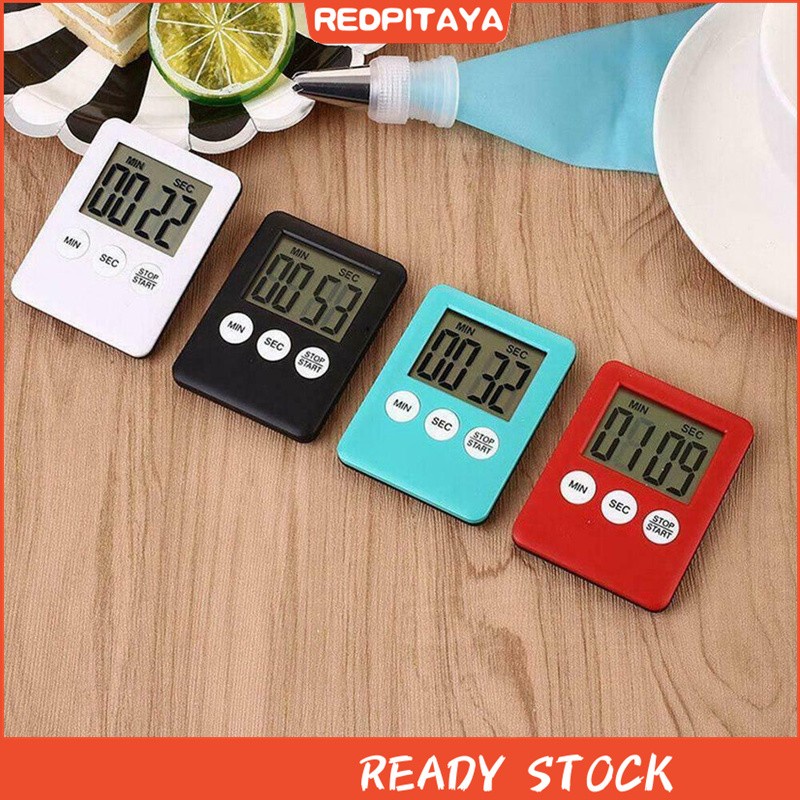 Kitchen Timer Countdown Electronic Clock Stopwatch Timer Electronic ...