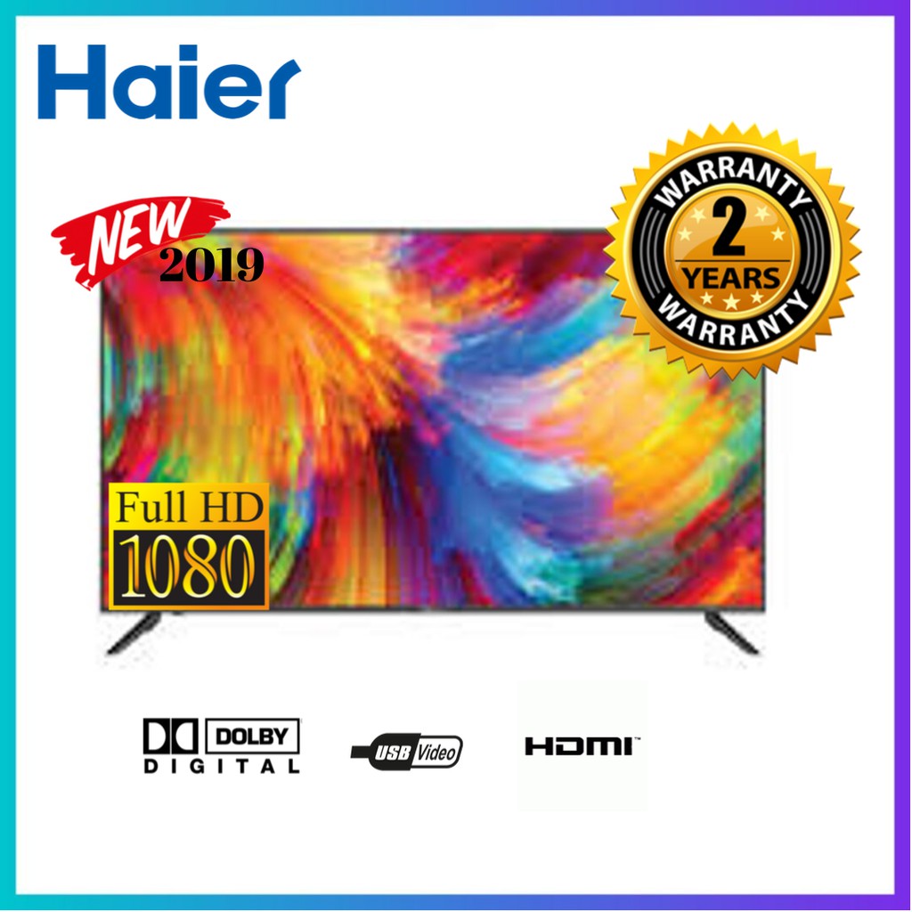 HAIER 32 Inch Full Hd Led Tv Le32b9600t- 2 Years HAIER Malaysia On-Site ...