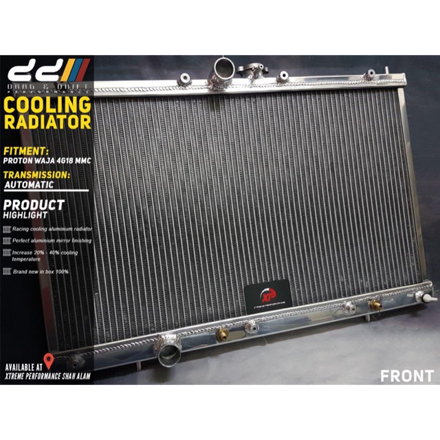 RADIATOR DND DD DRAG AND DRIFT RACING WAJA MMG 4G18 AUTO | Shopee Malaysia
