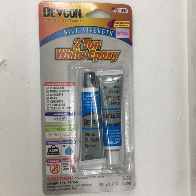Devcon 2 Ton White Epoxy + Hardener | Shopee Malaysia