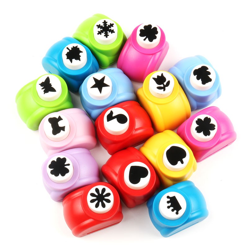 ZA076 Mini Paper Punch MEDIUM SIZE Shapes Hole Punch DIY Puncher