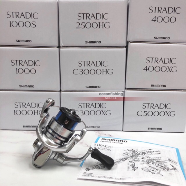 shimano 19 stradic spinning fishing reel 3000MHG level performance 19 STRADIC FL Reel Series