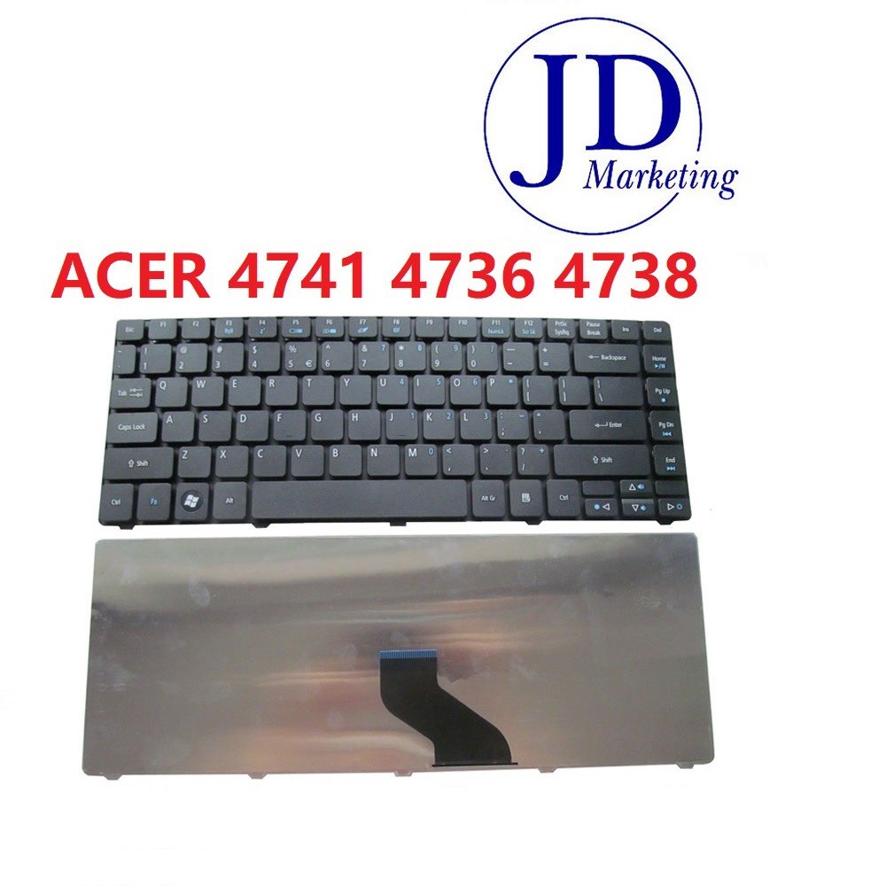 Laptop Replacement Keyboard for ACER ASPIRE 4736 4741 4253 4551 4552 ...