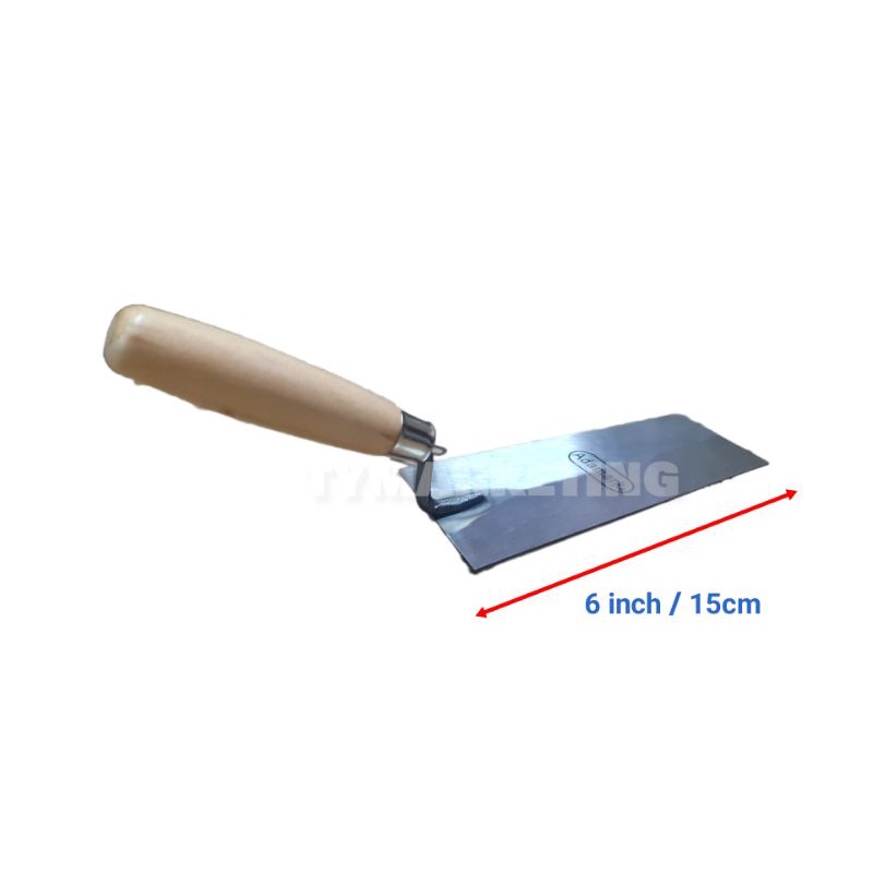 Adamark Square Bricklaying Cement Trowel 6inch/Sudu Simen Bata