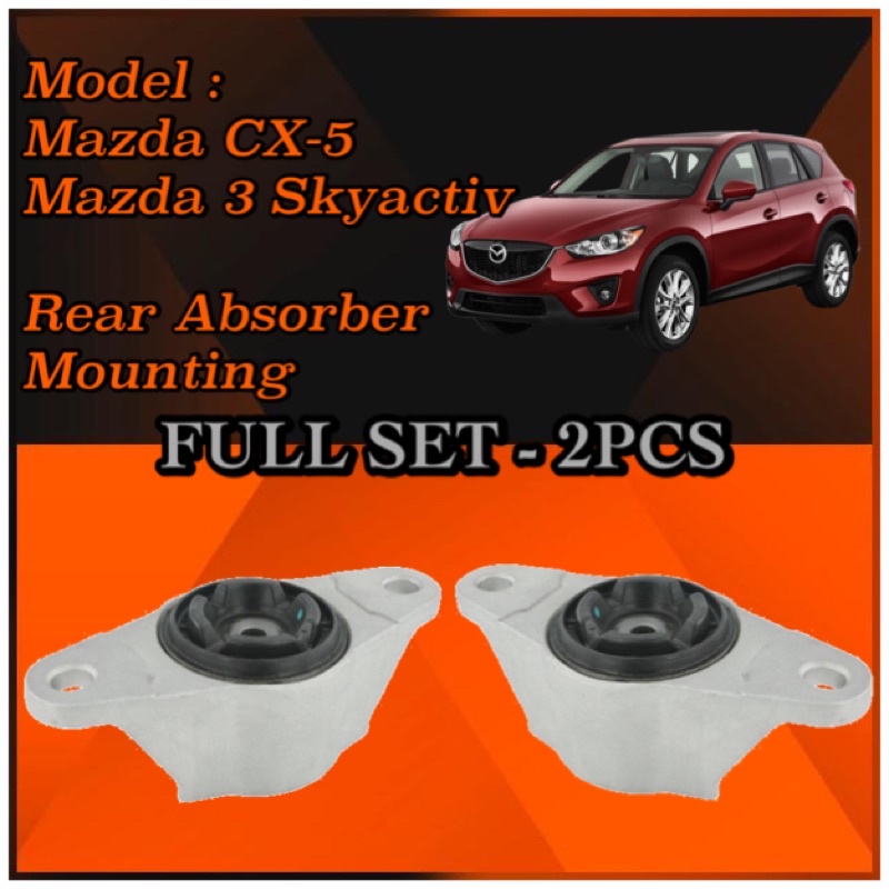Mazda Cx-5,Mazda 3 Bn Rear Absorber Mounting (Skyactiv) Cx5 | Shopee ...