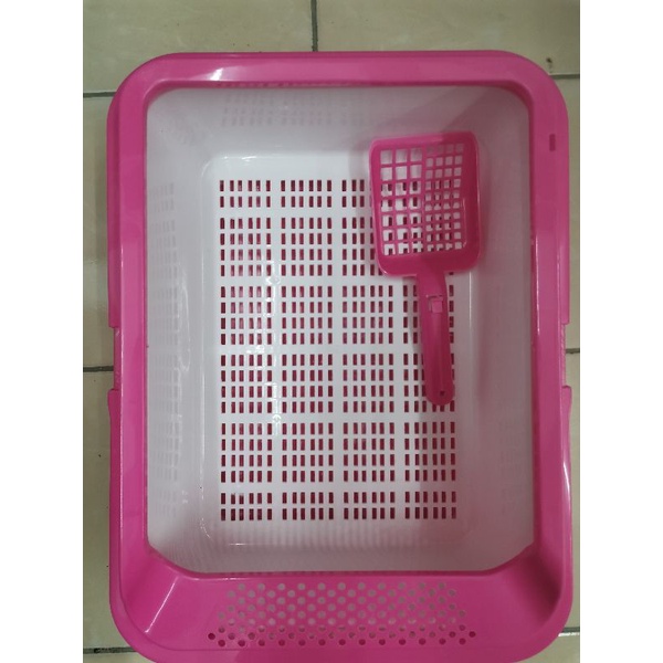 Double Layer Cat Litter Box Large [READY STOCK] | Shopee Malaysia