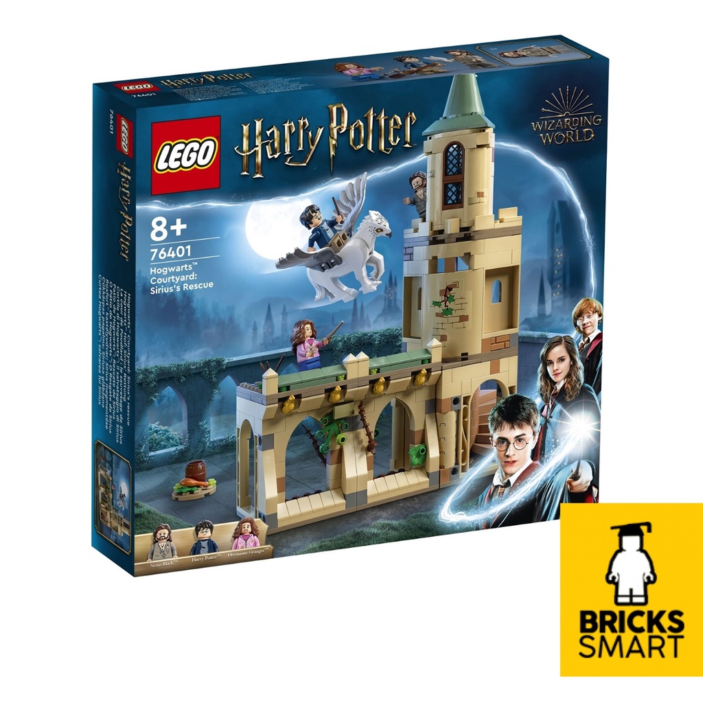 76401 LEGO Harry Potter Hogwarts Courtyard: Sirius's Rescue (345 Pieces ...