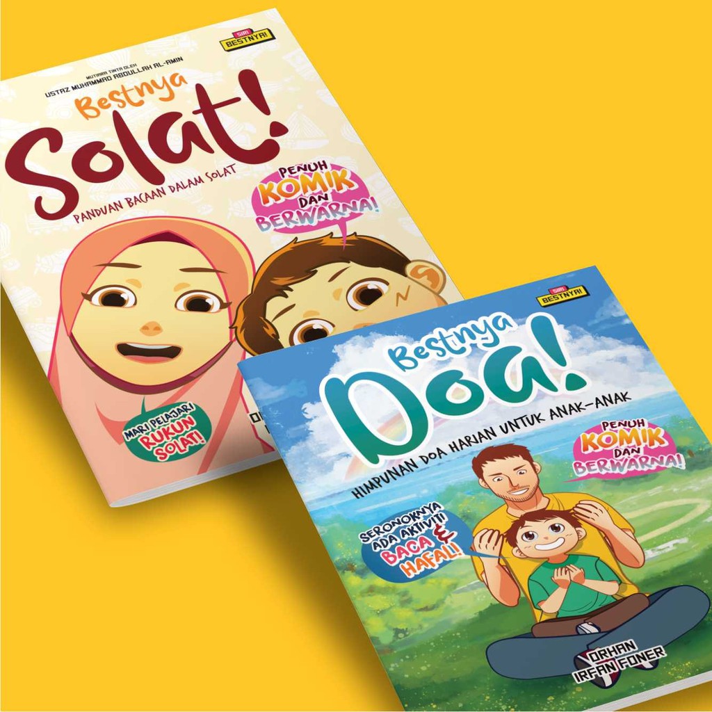 Buku Besnya DOA, Buku Bestnya Solat - Buku Menarik Untuk Belajar ...