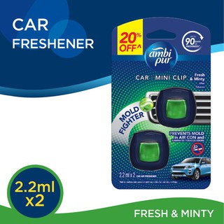 AMBI PUR CAR MINI CLIP AIR FRESHENER 2ML (NEW ZEALAND SPRING) Automotive Car  Accessories Car Fresheners Malaysia, Johor Supplier, Distributor, Importer,  Supply