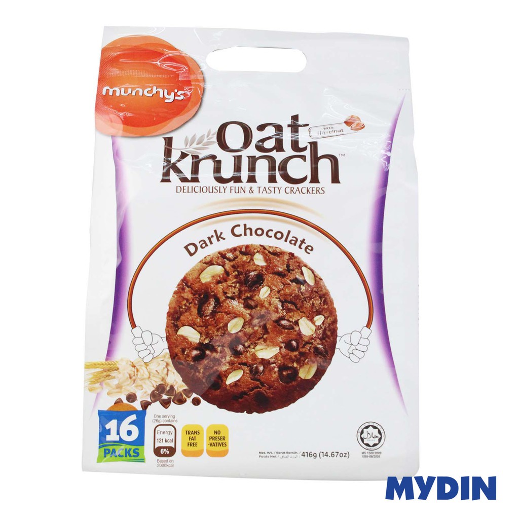 Munchy's Oat Krunch Dark Chocolate Cracker (416g) MD1 | Shopee Malaysia