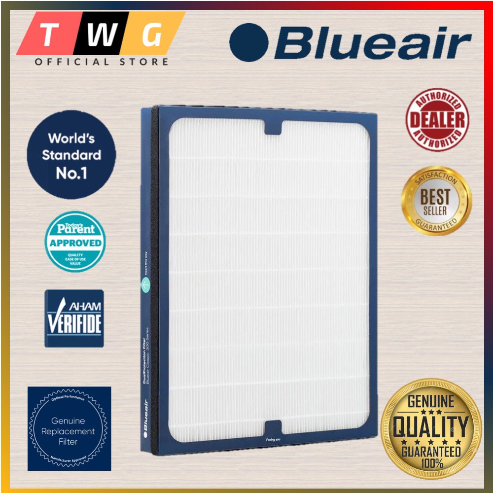 100 Original Blueair 200 Series Dual Protection Filter Shopee
