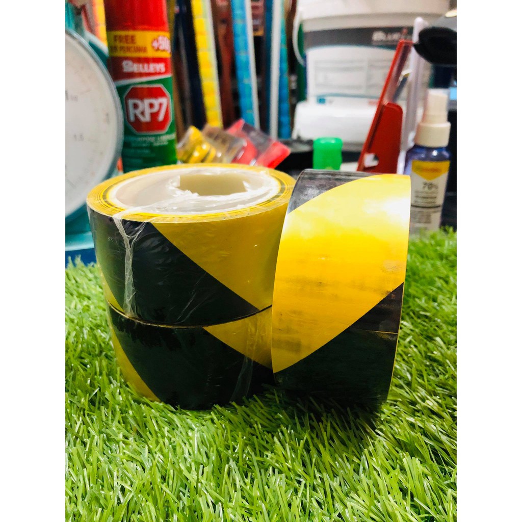 Floor Marking Tape (Black&Yellow) Shopee Malaysia