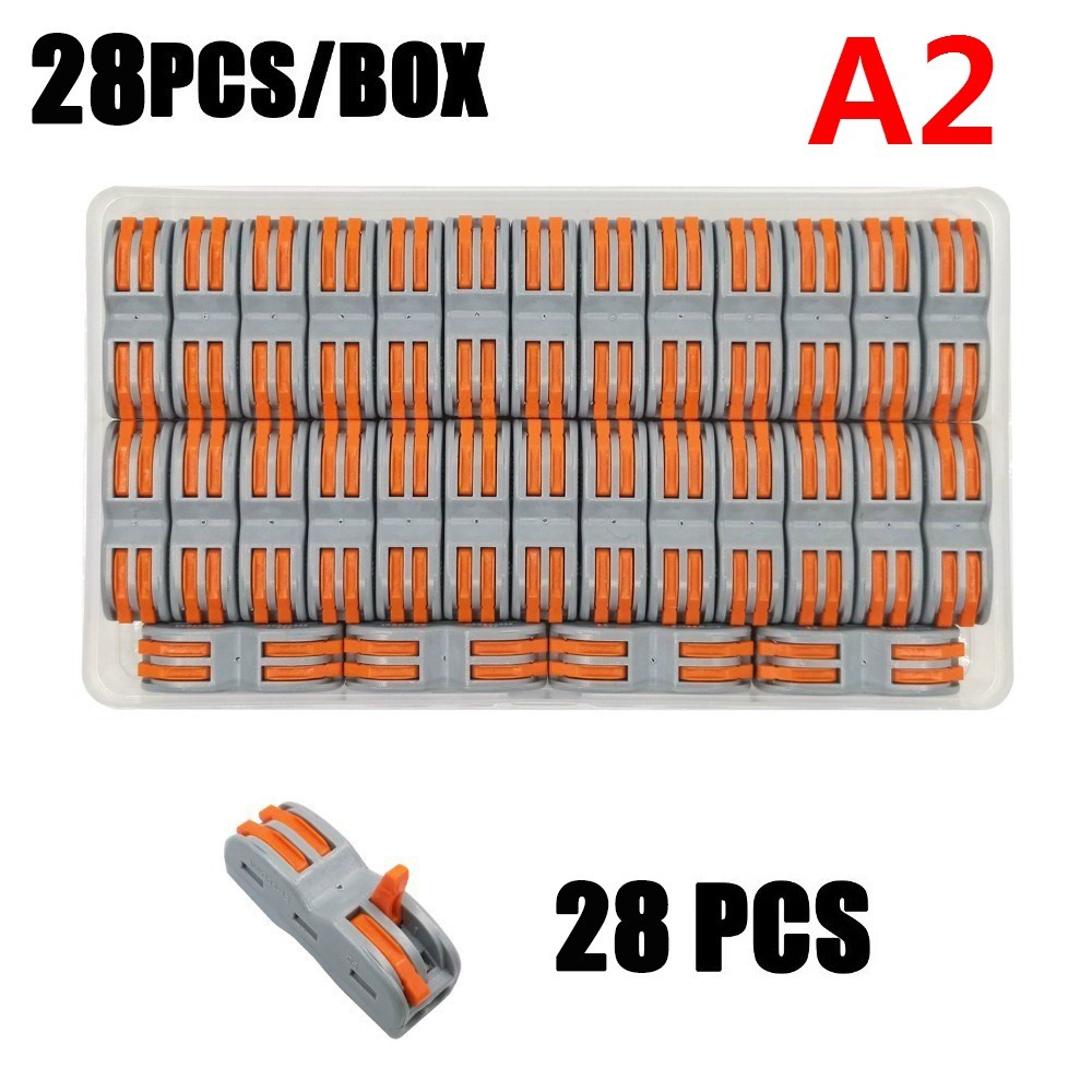 New Pct 222 223 Universal Fast Wire Push In Lever Nut Conductor Compact Connector Terminal Block 5760