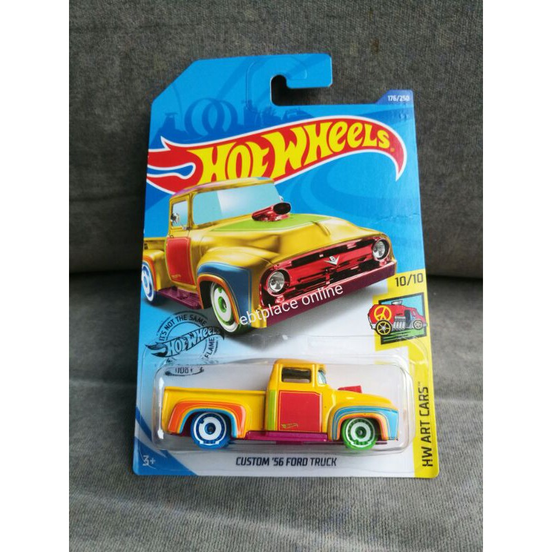 Hot wheels Custom '56 Ford Truck RTH Treasure Hunt 2020 Minor Error ...