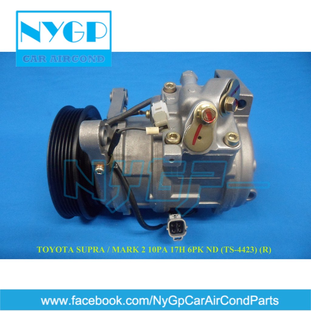 TOYOTA SUPRA 1JZ MARK 2 GROWN COMPRESSOR 6PK 10PA17C RECOND NYGP ...