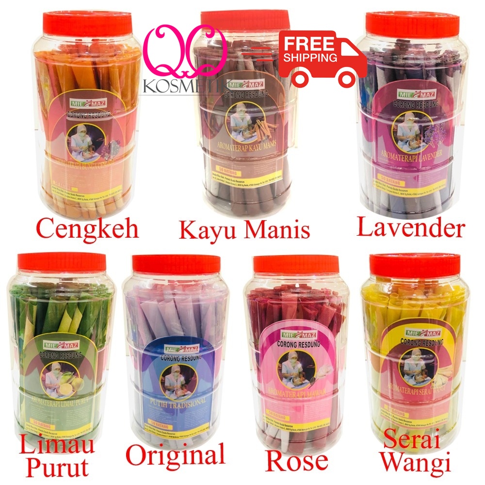 Borong 50s MIEMAZ Corong Resdung 50s Lilin Asap Terapi Telinga Rokok ...