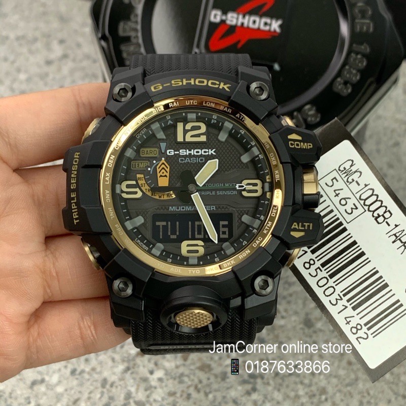 G shock black clearance mudmaster