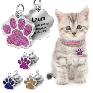 Custom cat name tag hotsell