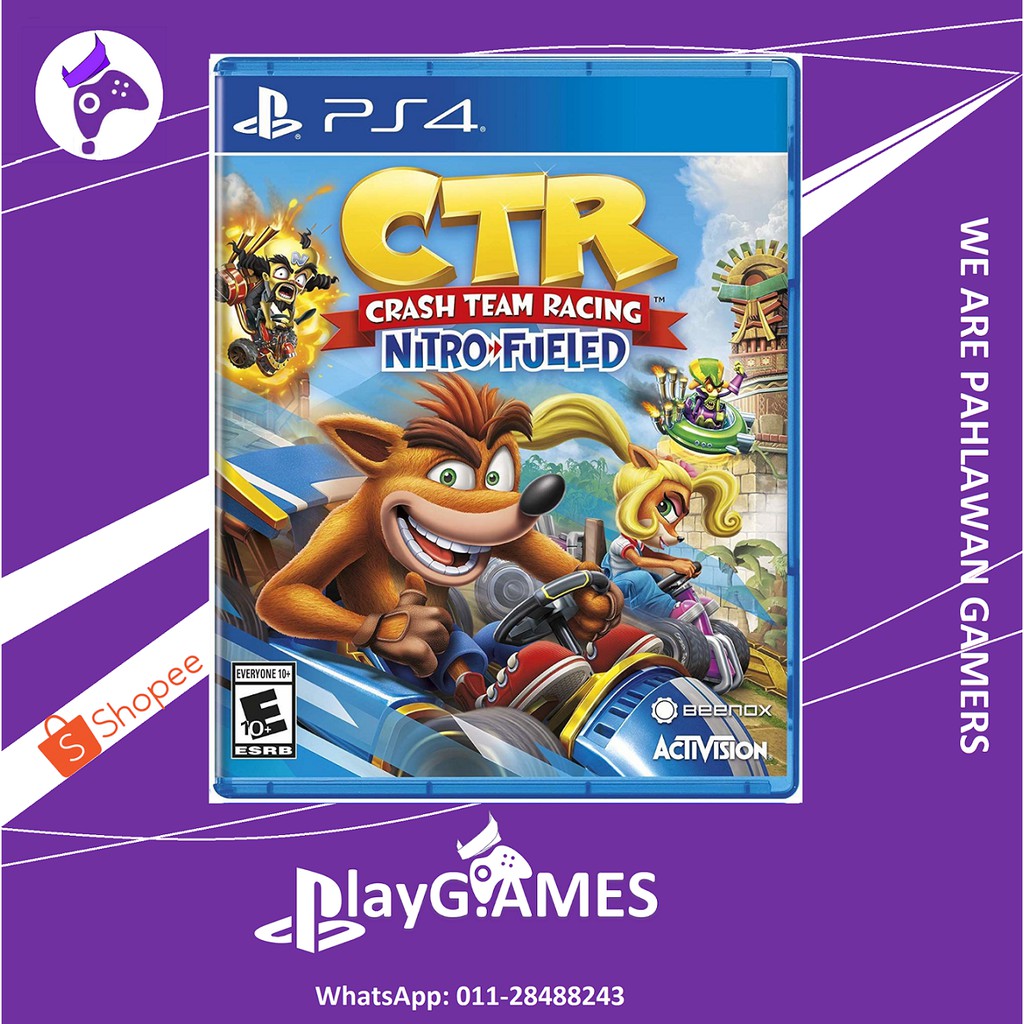 Crash team racing clearance ps4 used