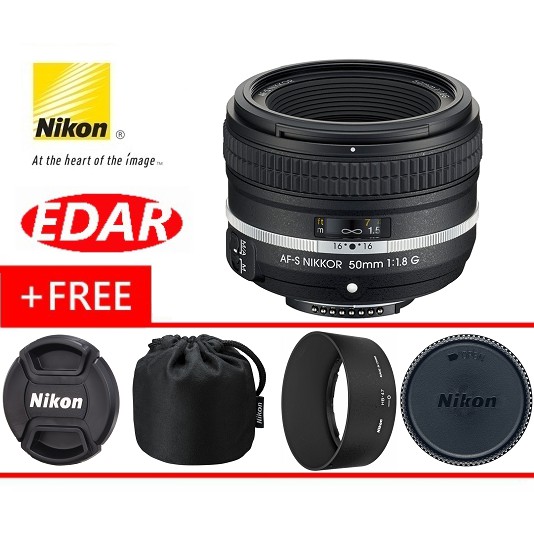 Nikon AF-S NIKKOR 50mm F1.8G Special Edition Lens