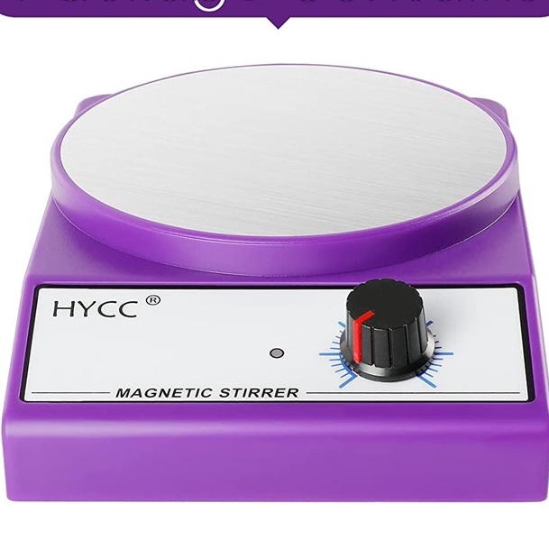 INTLLAB Stirrer Stainless Steel Mixer with Stir Bar