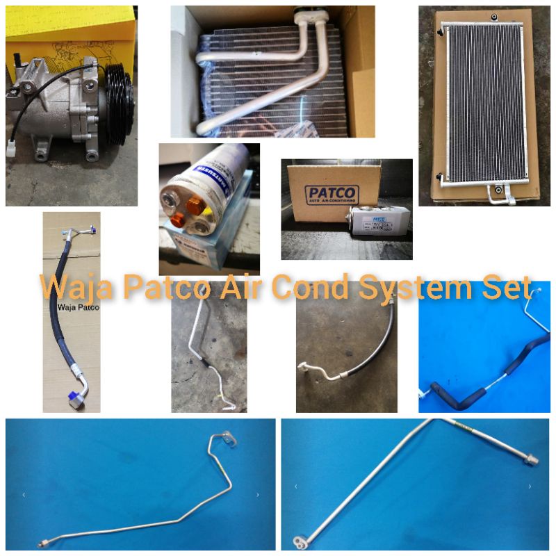 PROTON WAJA PATCO AIR COND SYSTEM COMPLETE SET💯💯💯 | Shopee Malaysia