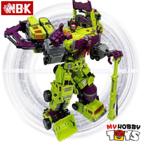 NBK Transformable Robot - Engineering 6 in 1 Combiner ( 40cm KO ...