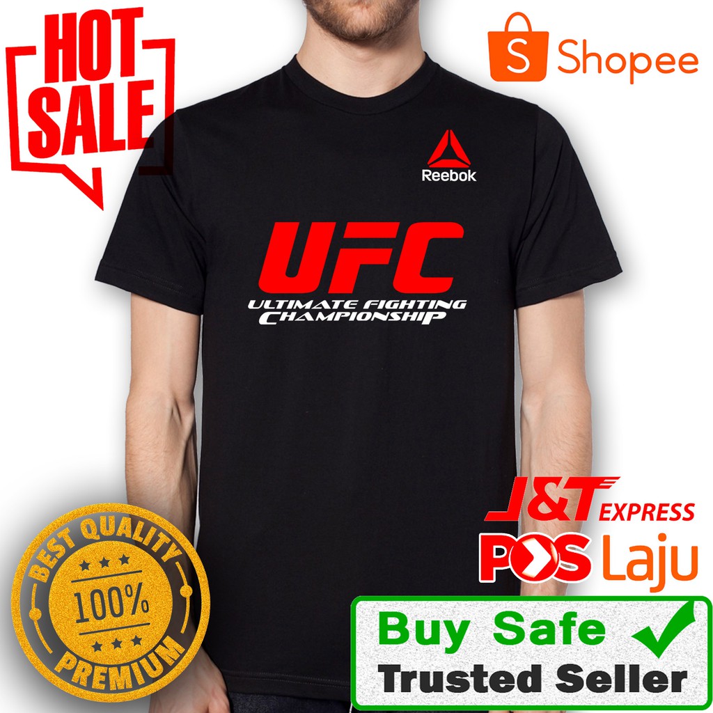 Reebok ufc sales shirt malaysia