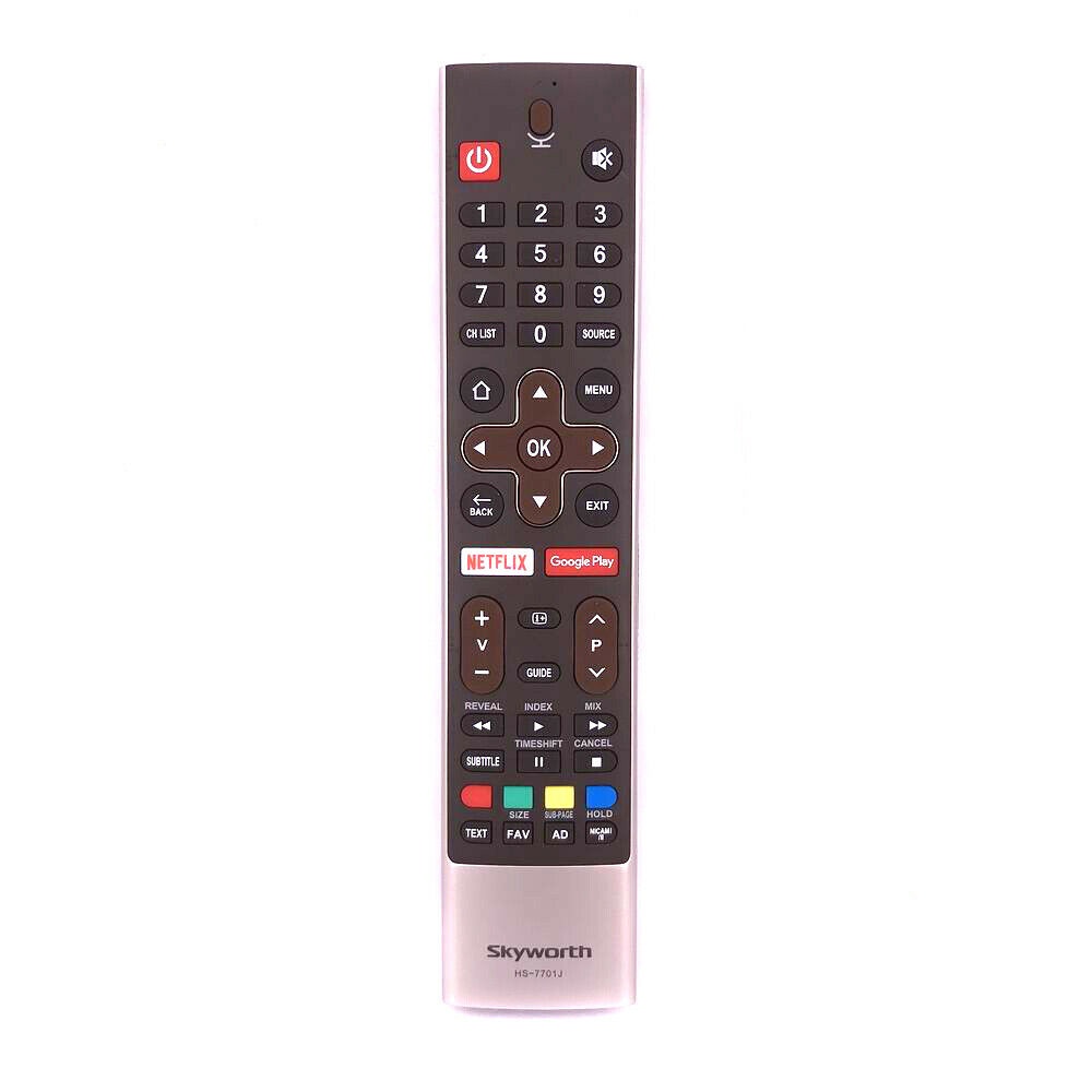New Genuine HS7701J For Skyworth Android Voice Smart TV Remote Control