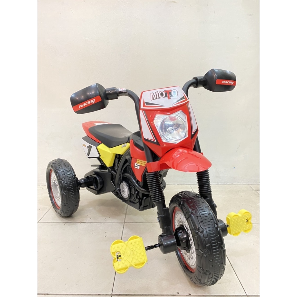 🇲🇾MOTO SCRAMBLER 🏍 KID TRICYCLE BASIKAL BUDAK Tiga Roda | Shopee Malaysia