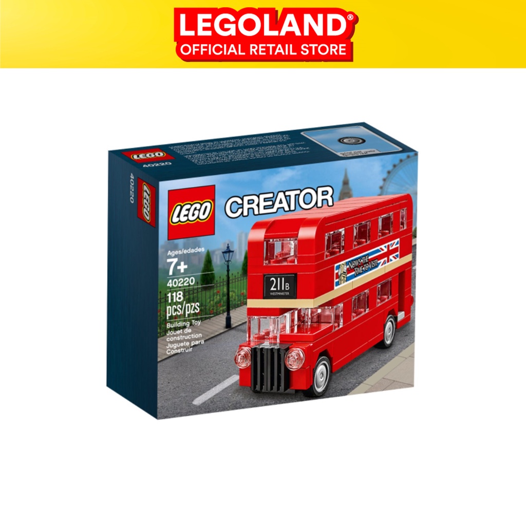 LEGO Creator Expert London Bus 40220 Shopee Malaysia