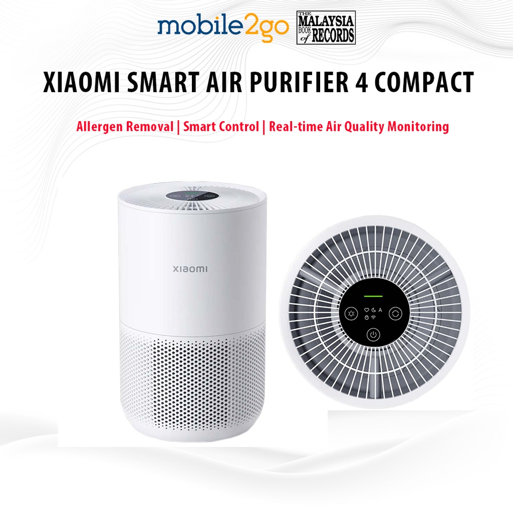 Xiaomi Smart Air Purifier 4 Compact Allergen Removal/Smart Control