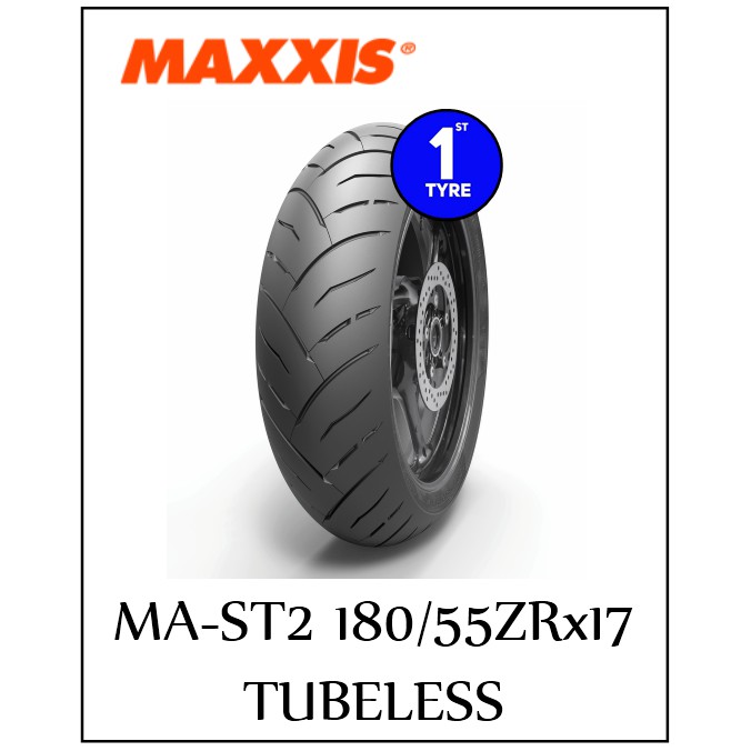MAXXIS MOTORCYCLE TYRE MAST2 180/55ZR17 TUBELESS (100 ORIGINAL