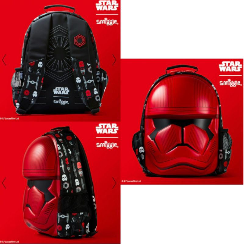 Smiggle star wars online backpack