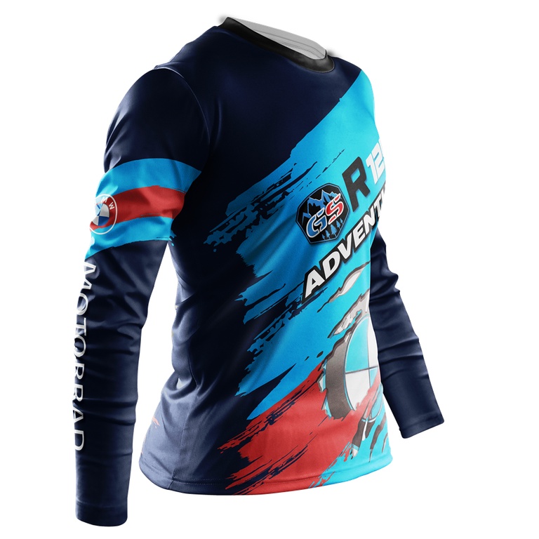 BAJU BMW GS R1250 MOTORRAD V2 (Short/LongSleeve) | Shopee Malaysia